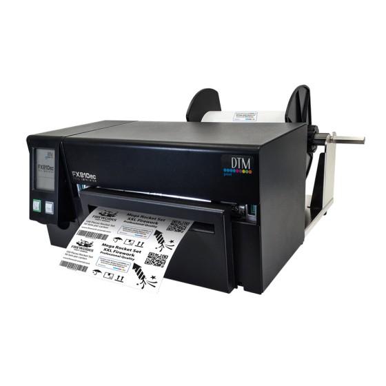 DTM FX810ec drukarka foliowa z nożem