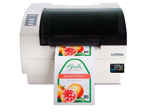 LX610e Pro kolorowa drukarka do etykiet z wycinarką